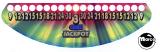 -MONOPOLY MEGA JACKPOT (Stern) Decal 3 Coin Jackpot