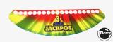 Stickers & Decals-MONOPOLY MEGA JACKPOT (Stern) Decal 3 Coin Jackpot