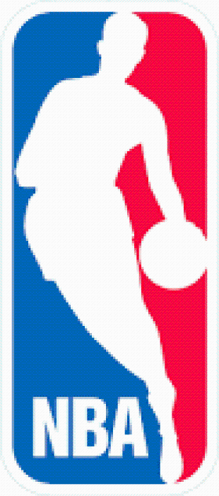 820-6557-10 - NBA (Stern) Backboard decal NBA logo - Marco