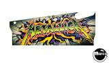 Cabinet Side Art-METALLICA PRO (Stern) right side cabinet decal