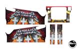 Cabinet Side Art-METALLICA LE MASTER OF PUPPETS (Stern) Cabinet decals