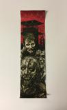 -WALKING DEAD PRO (Stern) Cabinet head decal left