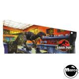 Stickers & Decals-JURASSIC PARK PREM (Stern) Left Cabinet Decal