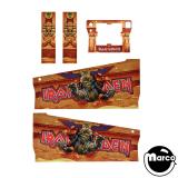 Stickers & Decals-IRON MAIDEN PREMIUM (Stern) Cabinet Decal Set