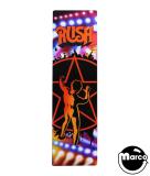 Cabinet Side Art-RUSH PRO (Stern) Backbox Decal LEFT