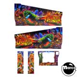 Stickers & Decals-GODZILLA PRO (Stern) Cabinet Decal Set