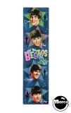 Cabinet Side Art-BEATLES GOLD (Stern) Decal backbox right