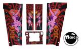 Cabinet Side Art-AC/DC LUCI (Stern) Cabinet decal set