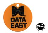 Promo Plastics-Data East key fob orange