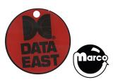 Promo Plastics-Data East key fob red