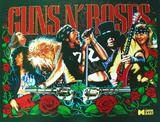 Backbox Art-GUNS N ROSES (Data East) Translite