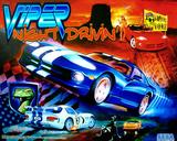 Backbox Art-VIPER NIGHT DRIVIN (Sega) Translite