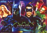 -BATMAN FOREVER (Sega) mirrored backglass