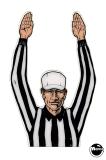 MONDAY NIGHT FOOTBALL (DE) Pinball Topper referee