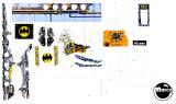 Playfield Plastics-BATMAN (Data East) plastics set