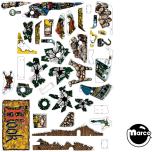 HOOK (Data East) Playfield plastic set