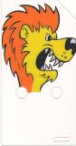 Backbox Art-ROCKY & BULLWINKLE (DE) Plastic Lion
