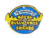 Playfield Plastics-ROCKY & BULLWINKLE (DE) Key fob