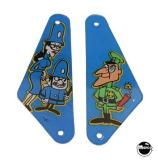Playfield Plastics-ROCKY & BULLWINKLE (DE) Slingshots