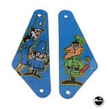 Playfield Plastics-ROCKY & BULLWINKLE (DE) Slingshots