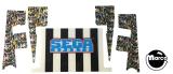 Playfield Plastics-SEGA SPORTS (Sega) Plastic set