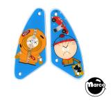 Playfield Plastics-SOUTH PARK (Sega) Slingshot plastics