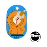 Playfield Plastics-SOUTH PARK (Sega) Plastic Key Fob Kenny