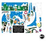 Playfield Plastics-SOUTH PARK (Sega) Plastic set