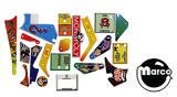 Playfield Plastics-MONOPOLY (Stern) Plastic set