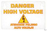 -Plastic guard - Danger High Voltage