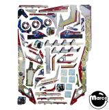 Playfield Plastics-AVENGERS THE PIN™ (Stern) Plastic set