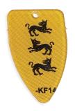 -GAME OF THRONES (Stern) Key fob House Clegane