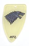 -GAME OF THRONES (Stern) Key fob House of Stark