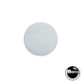 Lamp Covers / Domes / Inserts-Insert - round 5/8 inch opaque white plain