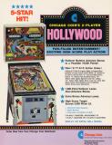 Chicago Coin Machine-HOLLYWOOD Pinball (Chicago Coin)