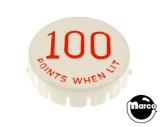 -Pop bumper cap GTB "100 Pts W/Lit" red