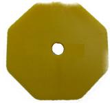 Target face - octagon yellow