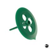 Pop bumper skirt 4 hole dead green