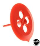 Pop bumper skirt - red - 4 hole dead