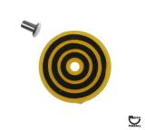 Target face - round bullseye yellow/black