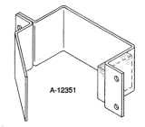 Brackets-EARTHSHAKER (Williams) Deflector