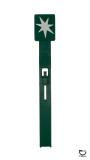 Drop target Gottlieb&reg; green/white star