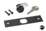 Locks-Lock plate & lock kit - backbox Williams