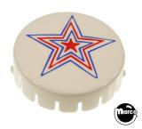 Pop bumper cap Gottlieb® Multi star B/R