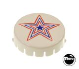 Pop Bumper Caps-Pop bumper cap Gottlieb® Multi star R/B