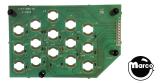 -15 lamp pcb assy-w/spacers