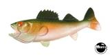Backbox Toppers-FISH TALES (Williams) Fish Pinball topper