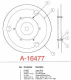 -JUDGE DREDD (Bally) Ring assembly