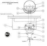 Complete Assemblies-JUDGE DREDD (Bally) Planet assy