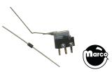 Complete Assemblies-TWILIGHT ZONE (Bally) switch & bracket assy